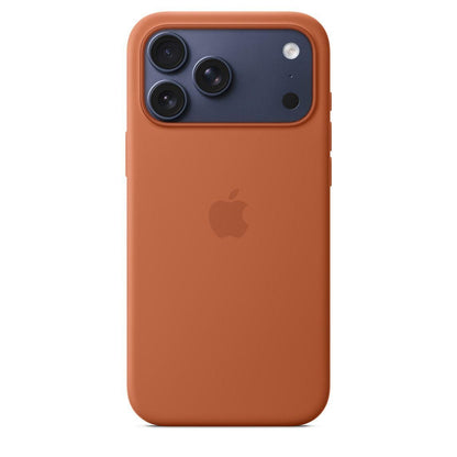 iPhone 17 Pro Silicon Case with Magsafe and Camera Control Button - Terra Cotta
