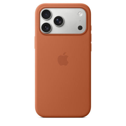 iPhone 17 Pro Silicon Case with Magsafe and Camera Control Button - Terra Cotta
