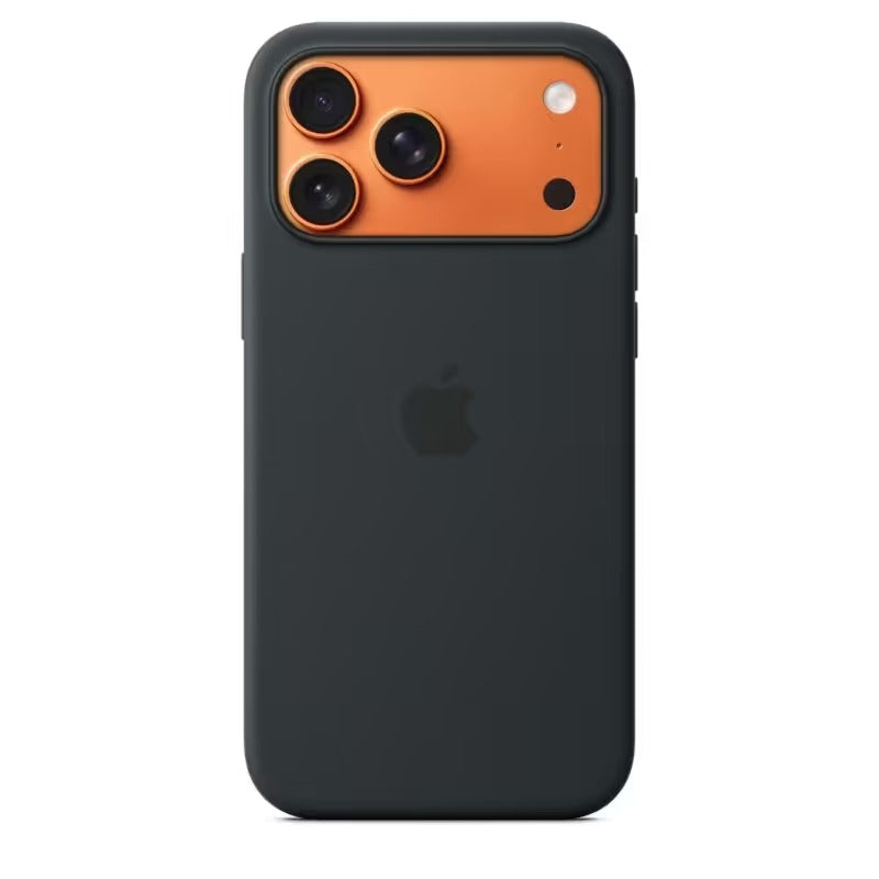 iPhone 17 Pro Silicon Case with Magsafe and Camera Control Button - Black