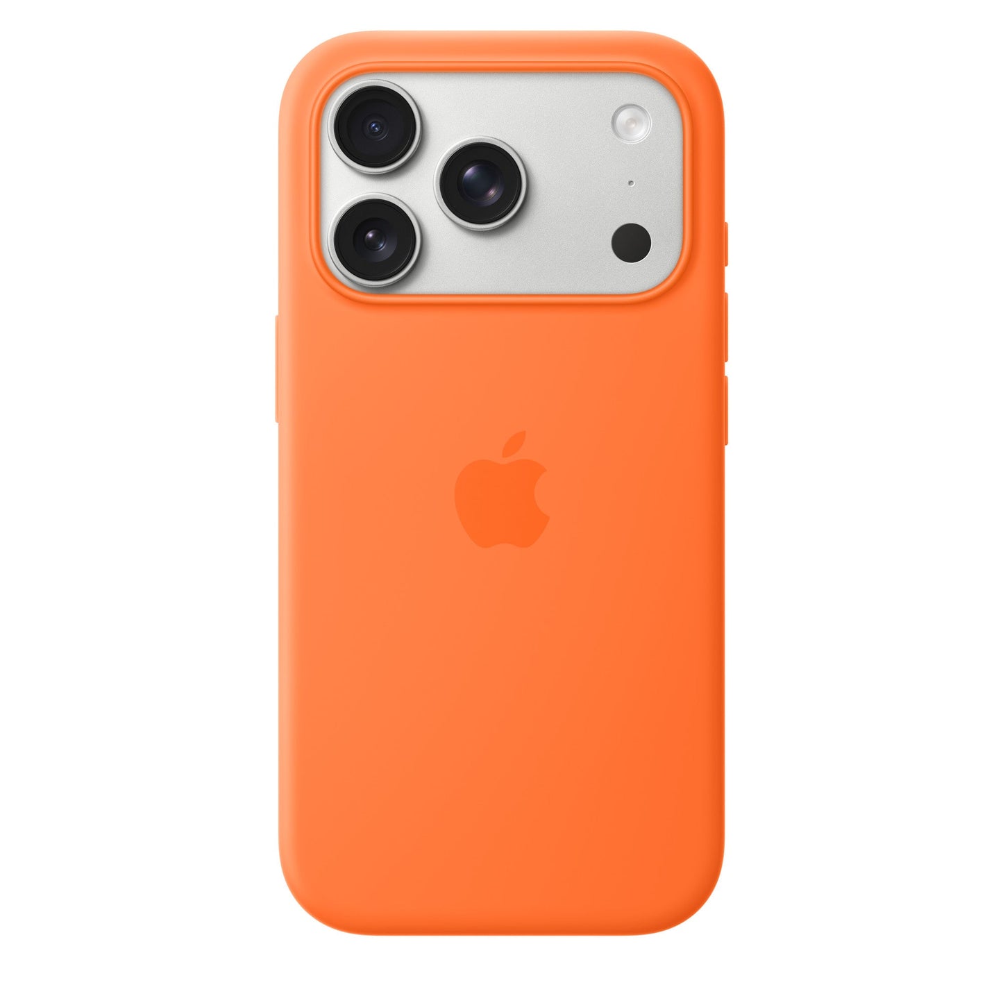 iPhone 17 Pro Silicon Case with Magsafe & Camera Control Button - Orange