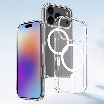 iPhone 17 Pro Max Soft TPU Transparent Magsafe Case - Clear