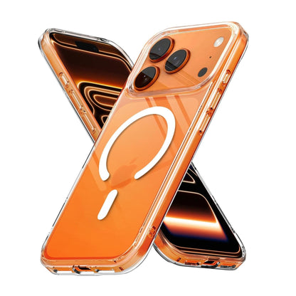 iPhone 17 Pro Max Anti Yellowing Series Transparent Cover with Magsafe - Clear