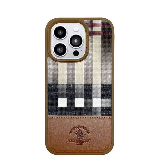 iPhone 14 Pro Max Santa Barbara Cyril Series Leather Case