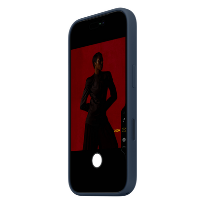 iPhone 17 Pro Silicon Case with Magsafe and Camera Control Button - Blue