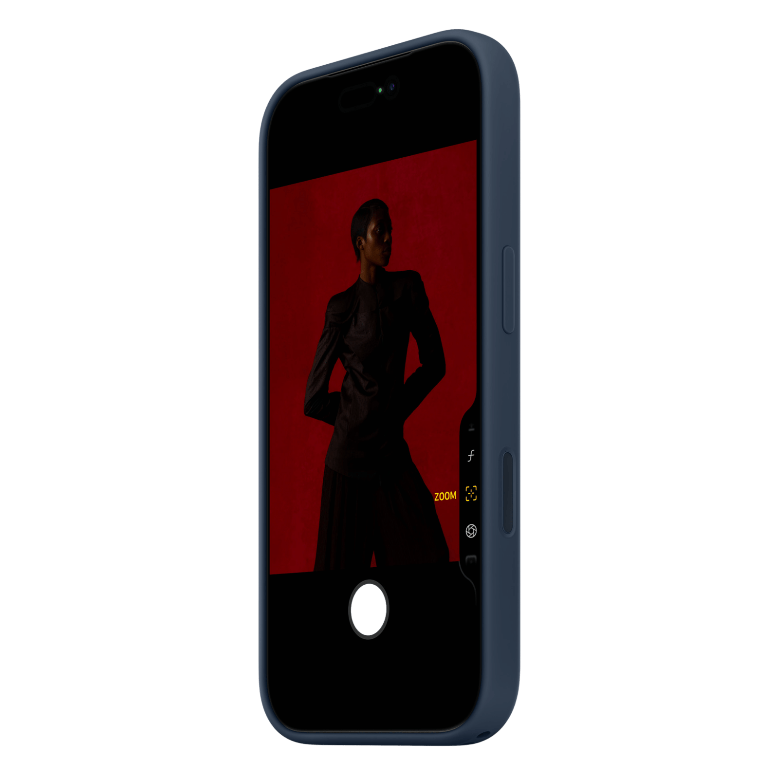 iPhone 17 Pro Silicon Case with Magsafe and Camera Control Button - Blue