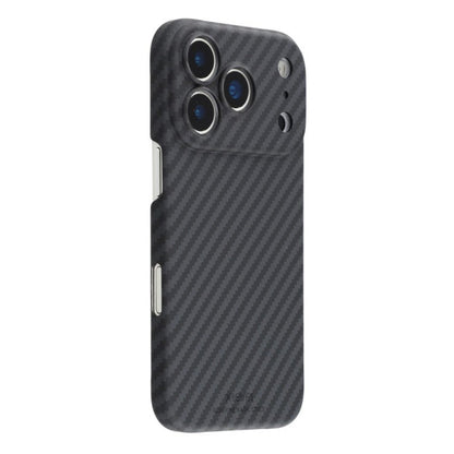 iPhone 17 Pro Max 0.6mm Ultra Slim X-LEVEL Carbon Fiber Magnetic Cover with Magsafe - Black