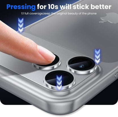 iPhone 17 Pro Metal Camera Lens Protector Alloy Metal Camera Cover
