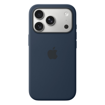 iPhone 17 Pro Silicon Case with Magsafe and Camera Control Button - Blue