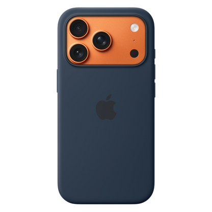iPhone 17 Pro Silicon Case with Magsafe and Camera Control Button - Blue