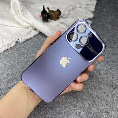 iPhone 14 Pro Full Lens Glass Case With Logo