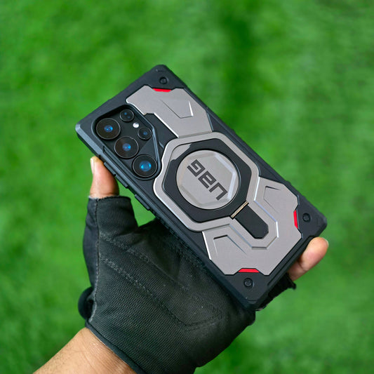 Samsung Galaxy S25 Ultra UAG Cover, Pathfinder XTE Magnetic Ring Holder, Kickstand Magsafe - Champion Gold